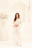White Pearl Tassel Shalwar Kameez