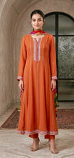 Orange Chunri Suit
