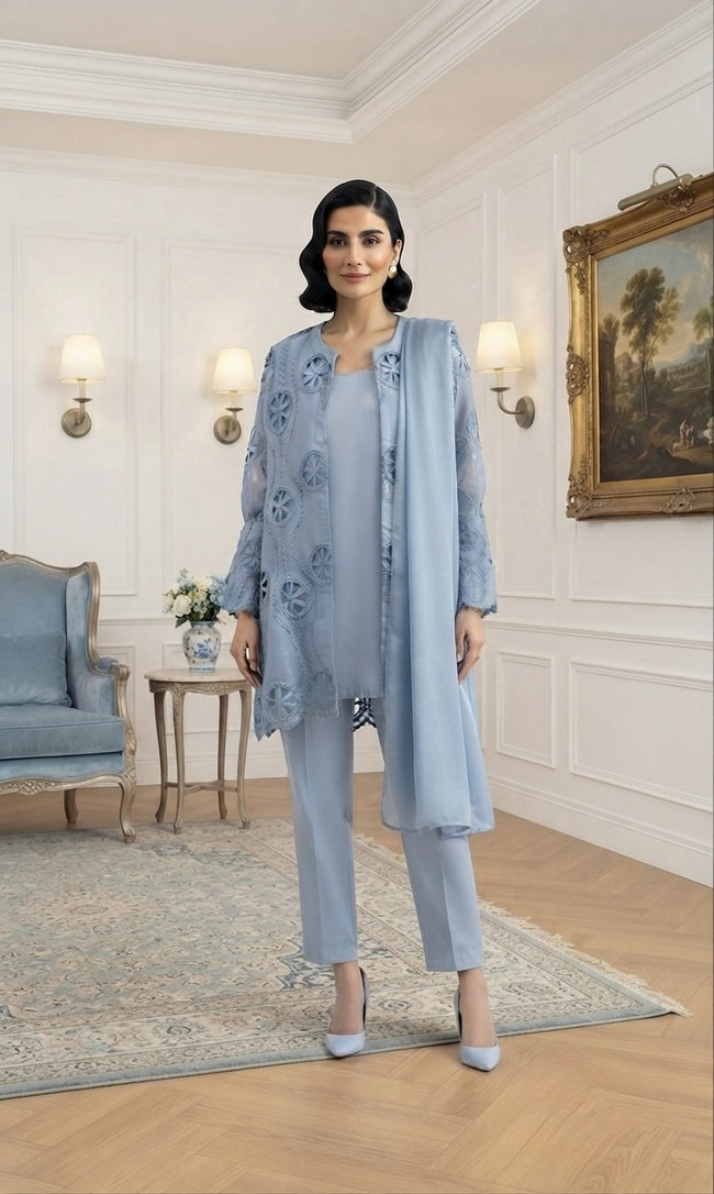 Sky Blue Suit