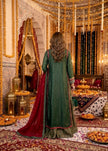 Dark Green Front Open Suit