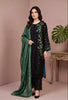 Black Cotton Silk Suit