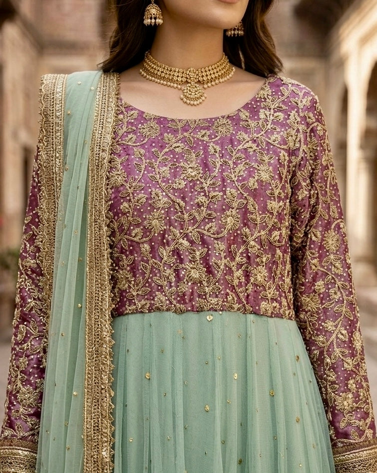 Mint Green Suit