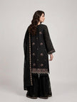Black Gharara Suit