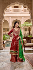 Red & Green Suit