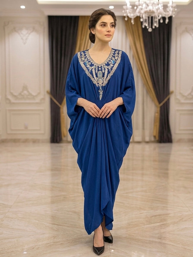Royal Blue Kaftan
