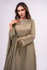 Taupe Chiffon Suit