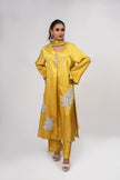 Yellow Silk Suit