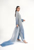 Blue Gradient Shimmer Shalwar Kameez