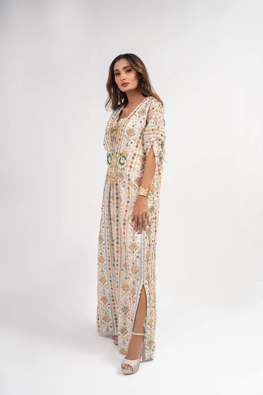Multicolor Kaftan