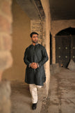 Grey Shalwar Kameez