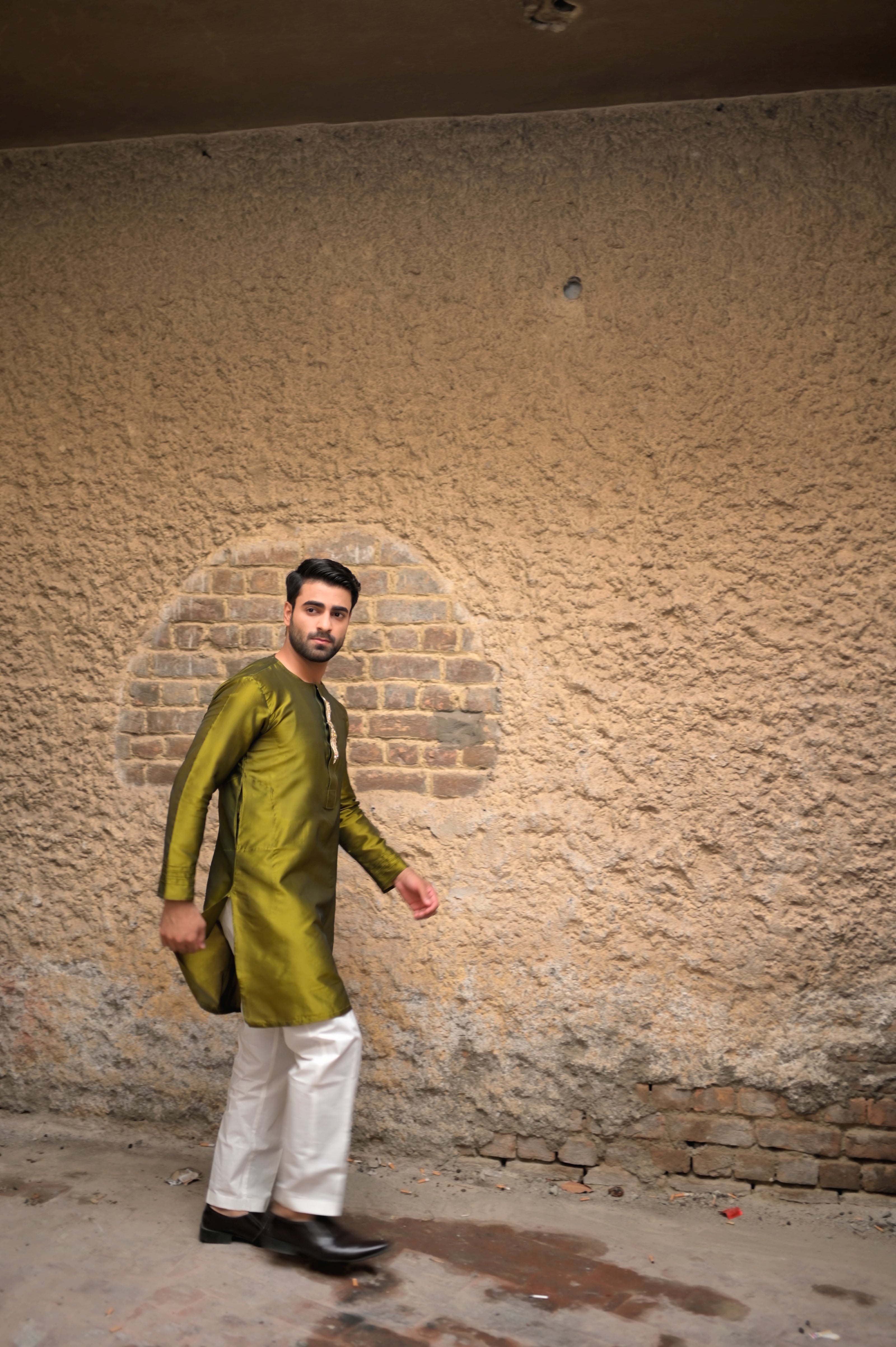 Green Shalwar Kameez