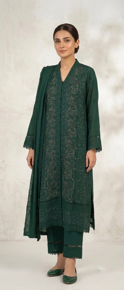 Dark Green Suit