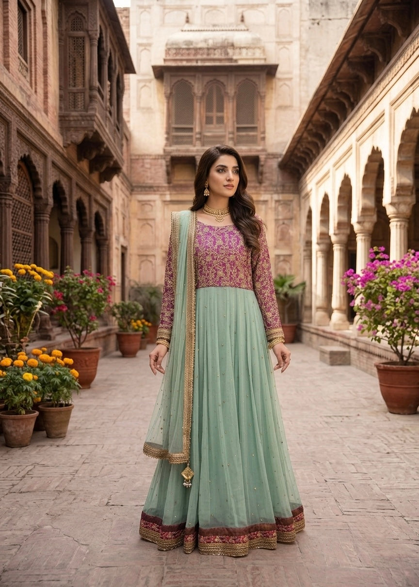Mint Green Suit