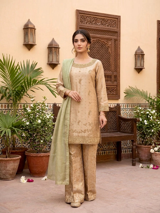 Golden Tissue Suit