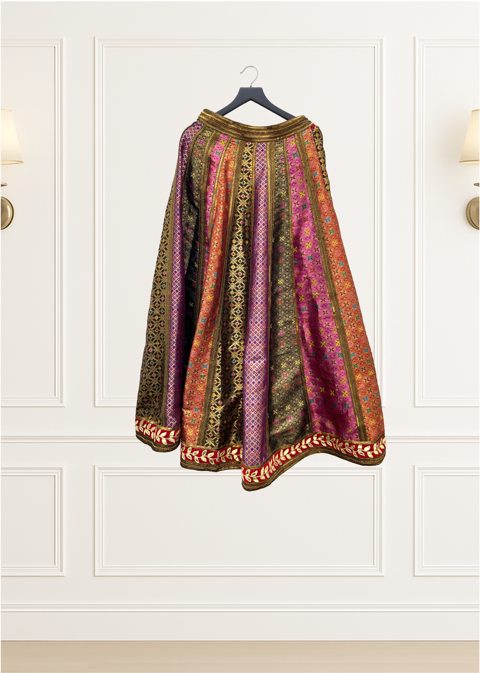 Multicolor Lengha Suit