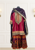 Magenta Gharara Suit