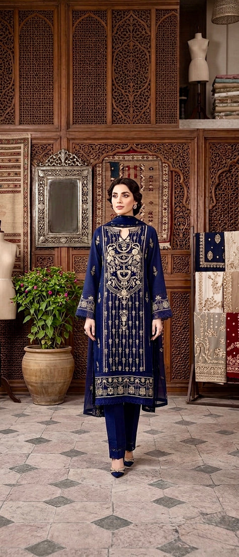 Dark Navy Suit