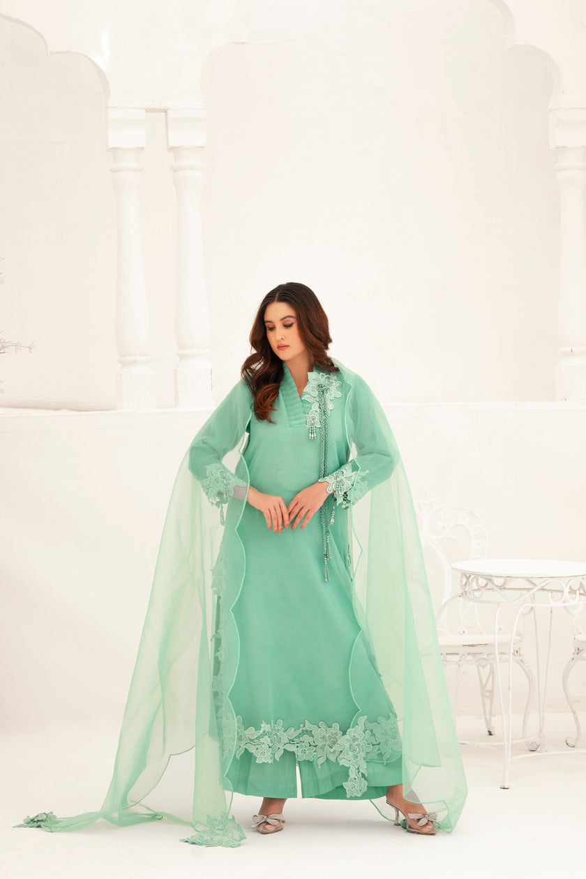 Light Green Shalwar Kameez