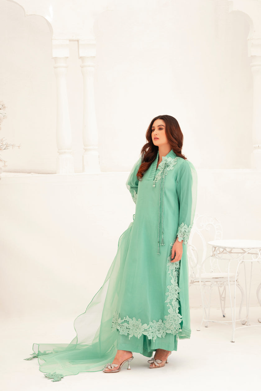 Light Green Shalwar Kameez