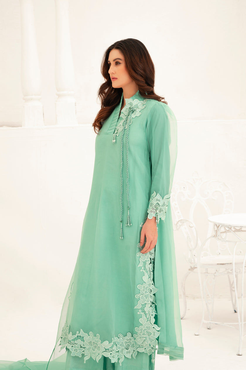 Light Green Shalwar Kameez