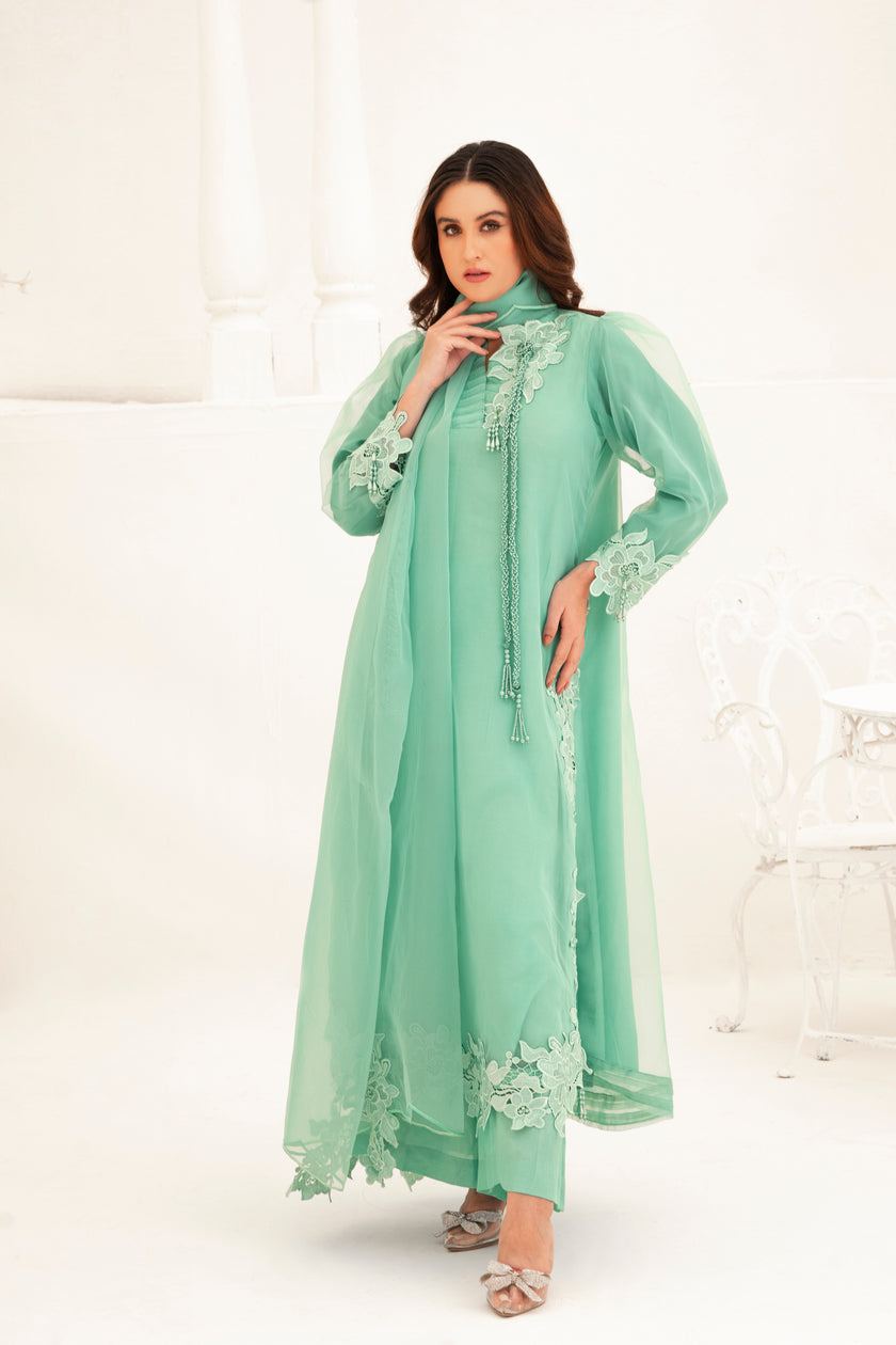 Light Green Shalwar Kameez
