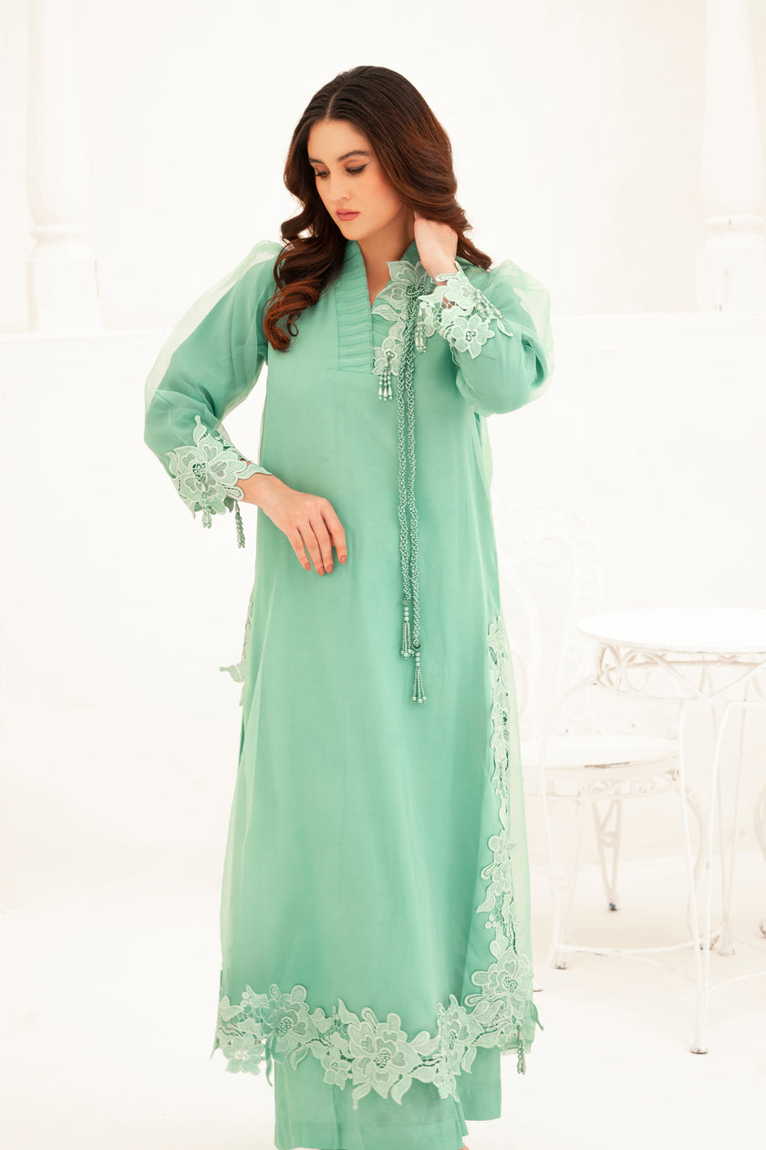 Light Green Shalwar Kameez