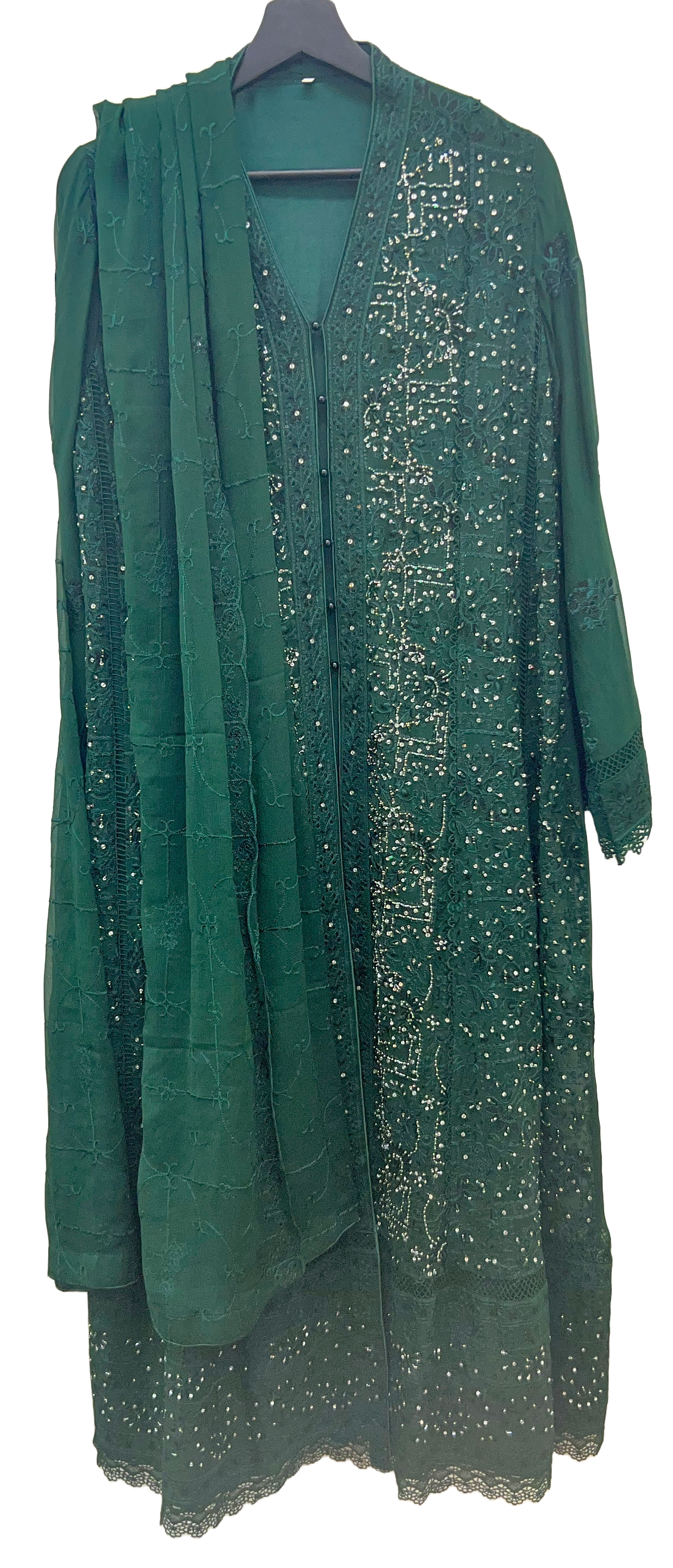 Dark Green Suit