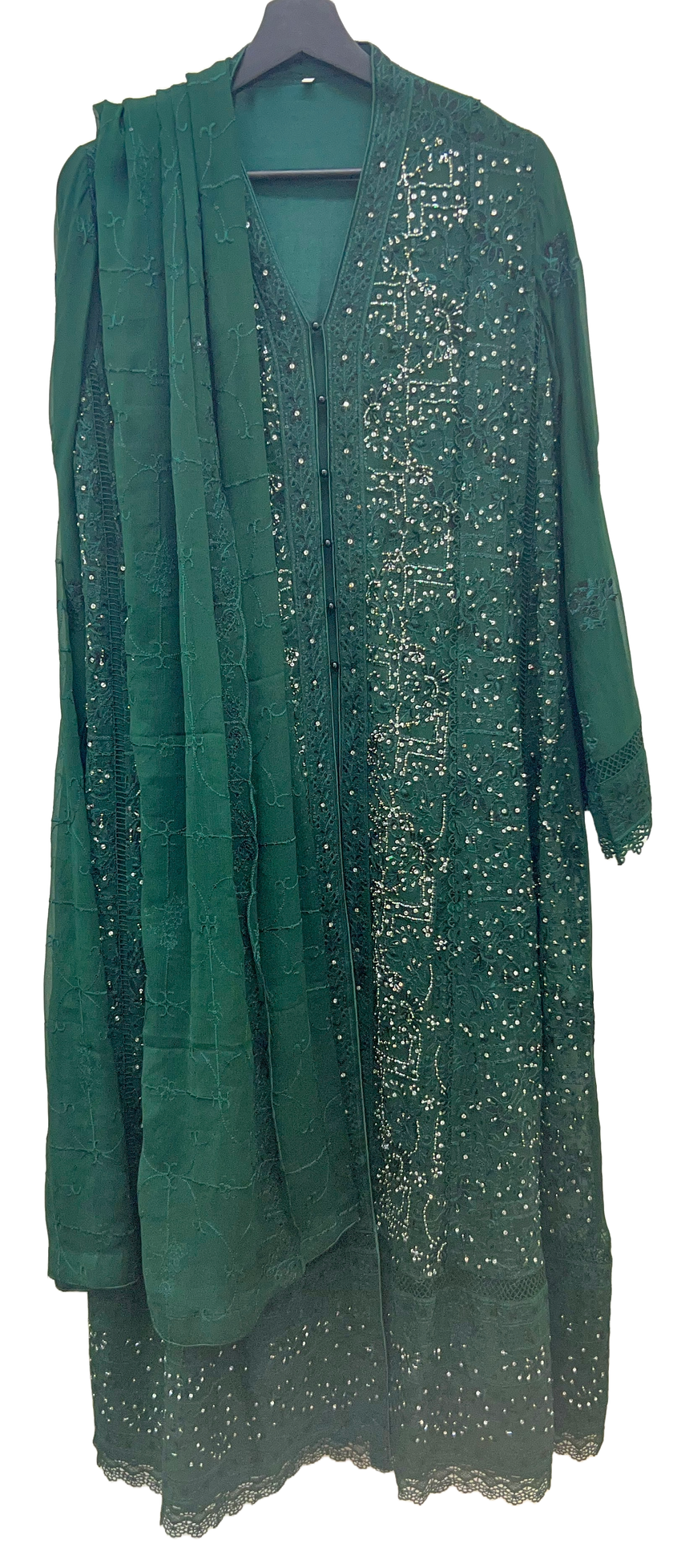 Dark Green Suit