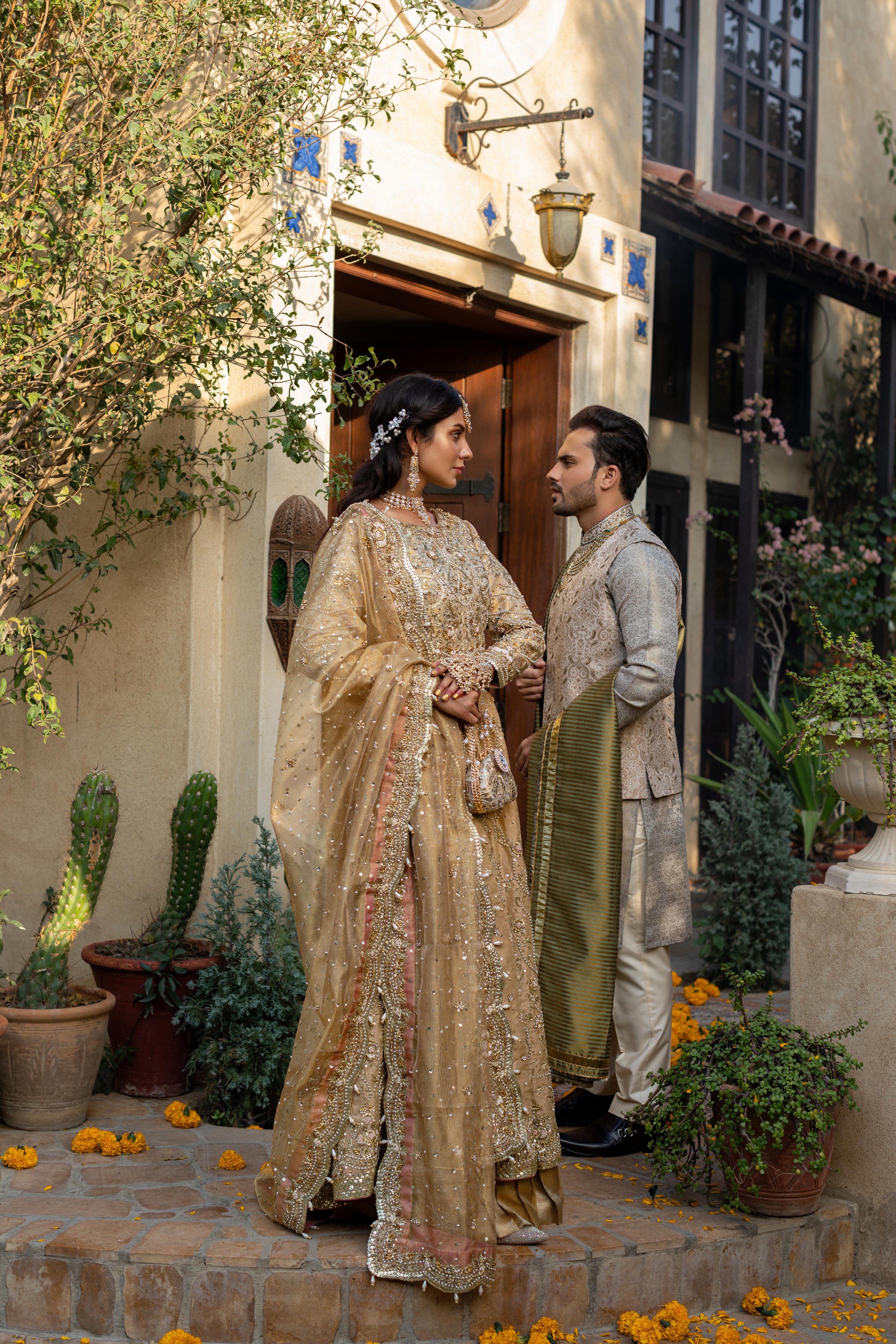 Zar Gul Men's Nikkah Suit