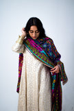 Silk Statement Dupatta Shalwar Kameez