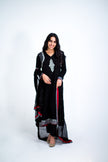 Black A-line Shalwar Kameez