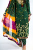 Green Tassel Detail Chunri Shalwar Kameez