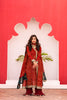 Red Chiffon Chunri Shalwar Kameez