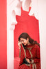 Red Chiffon Chunri Shalwar Kameez