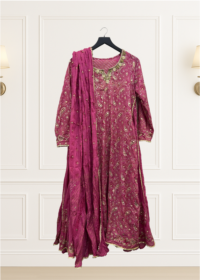 Khaadi Pink Suit