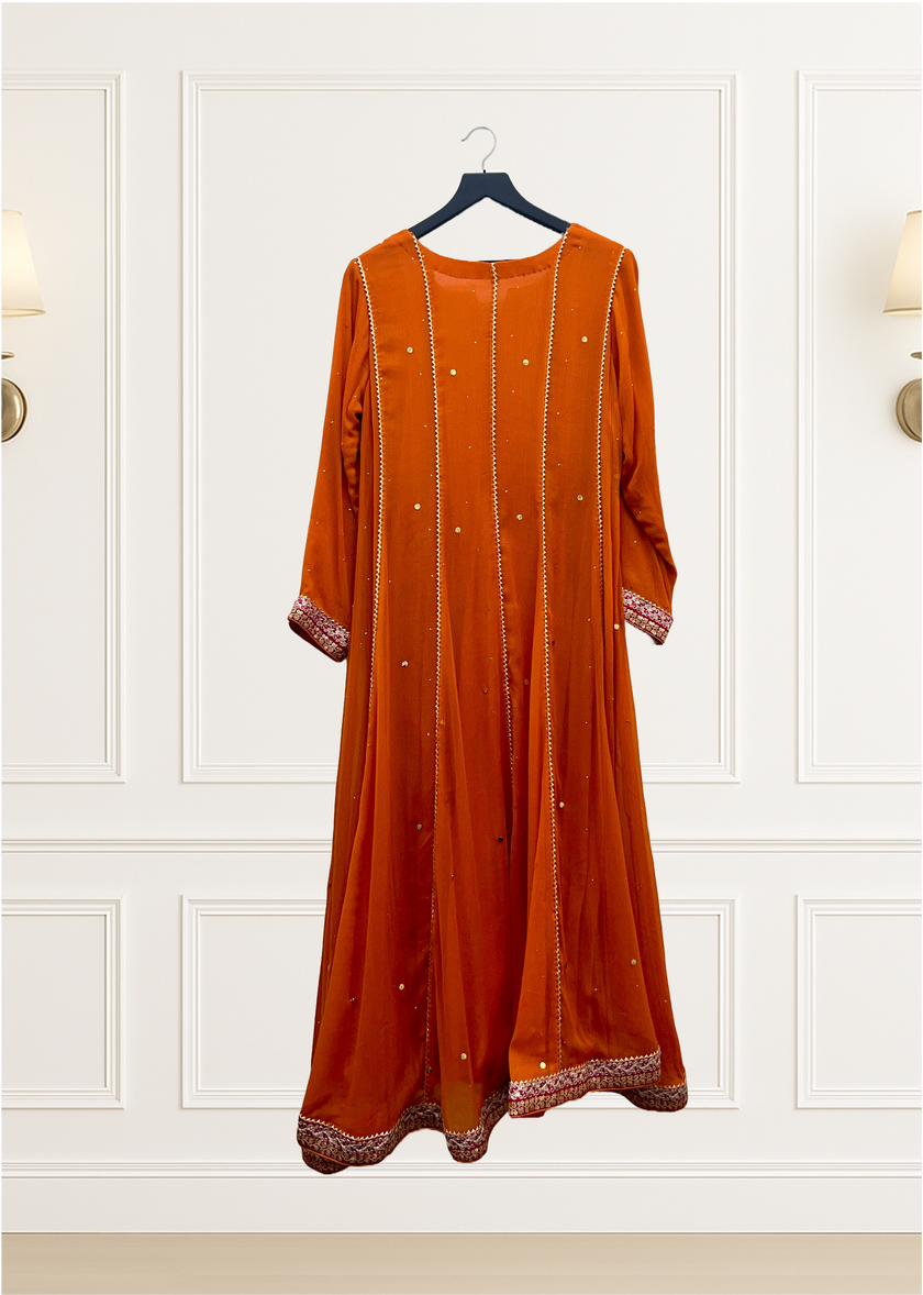 Orange Chunri Suit
