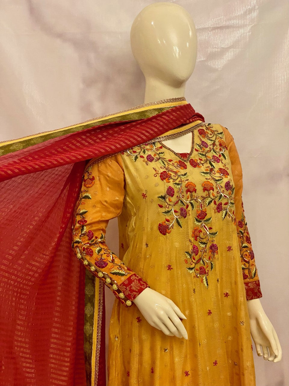 Yellow Long Dress